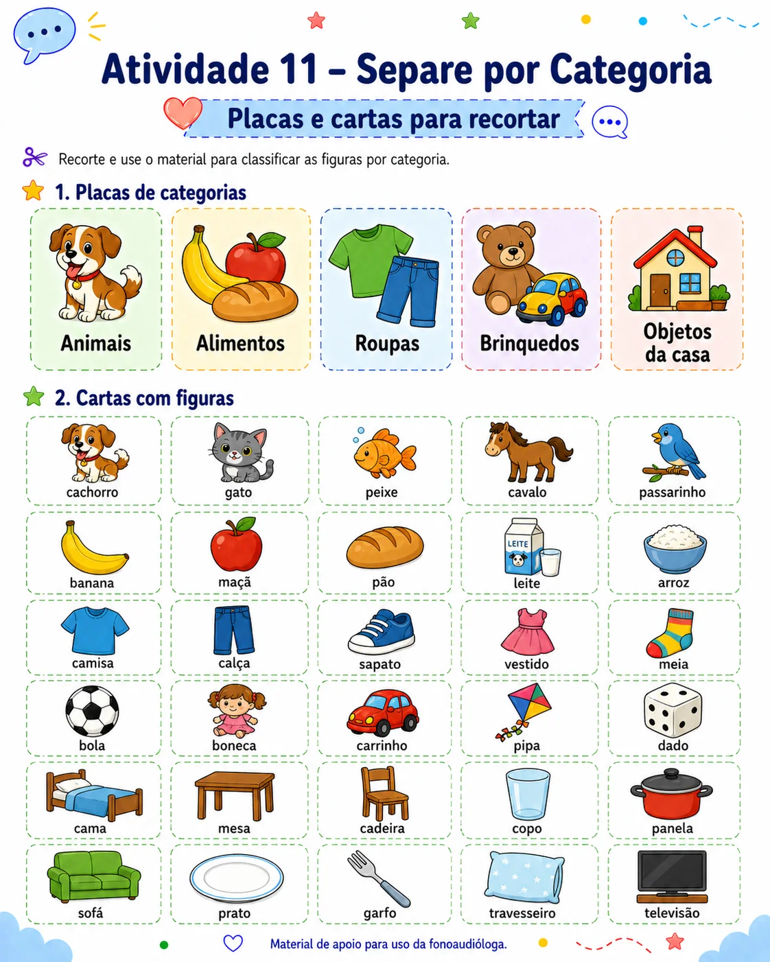 Atividade de nomeação
